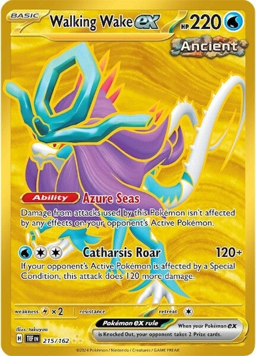 Walking Wake ex (215/162) (TEF)