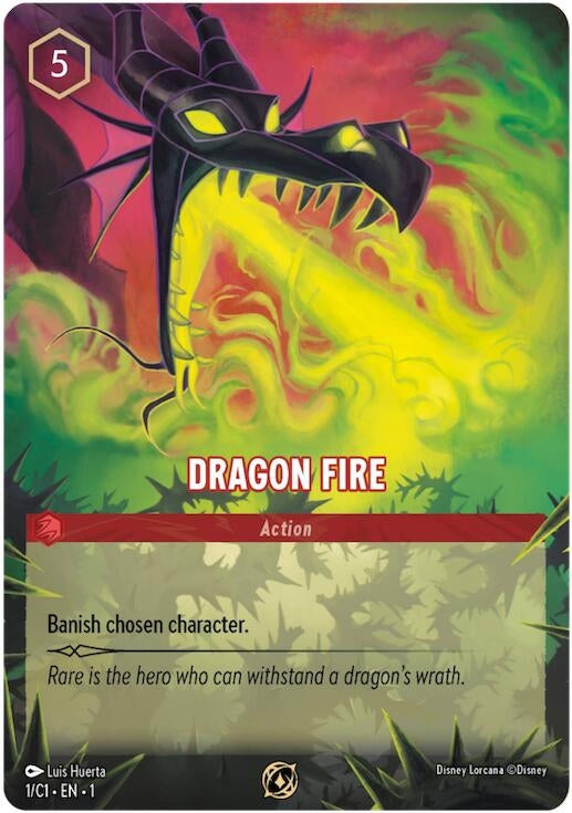 Dragon Fire (1/C1) (1) (DLPC)