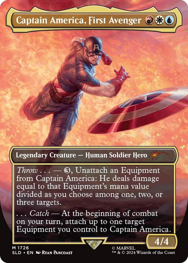 Captain America, First Avenger (1726) (SLD)