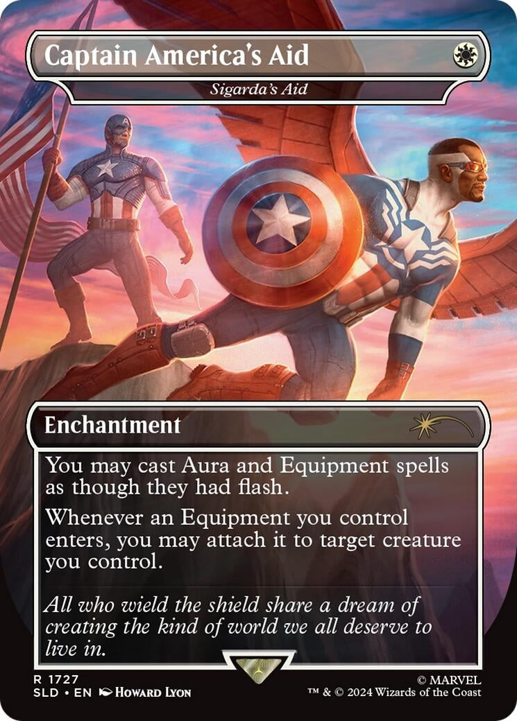 Captain America's Aid - Sigarda's Aid (1727) (SLD)