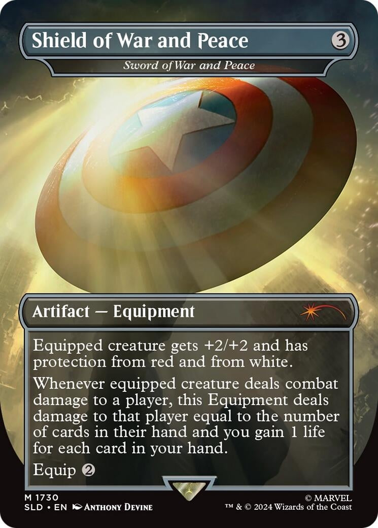 Shield of War and Peace - Sword of War and Peace (1730) (SLD)
