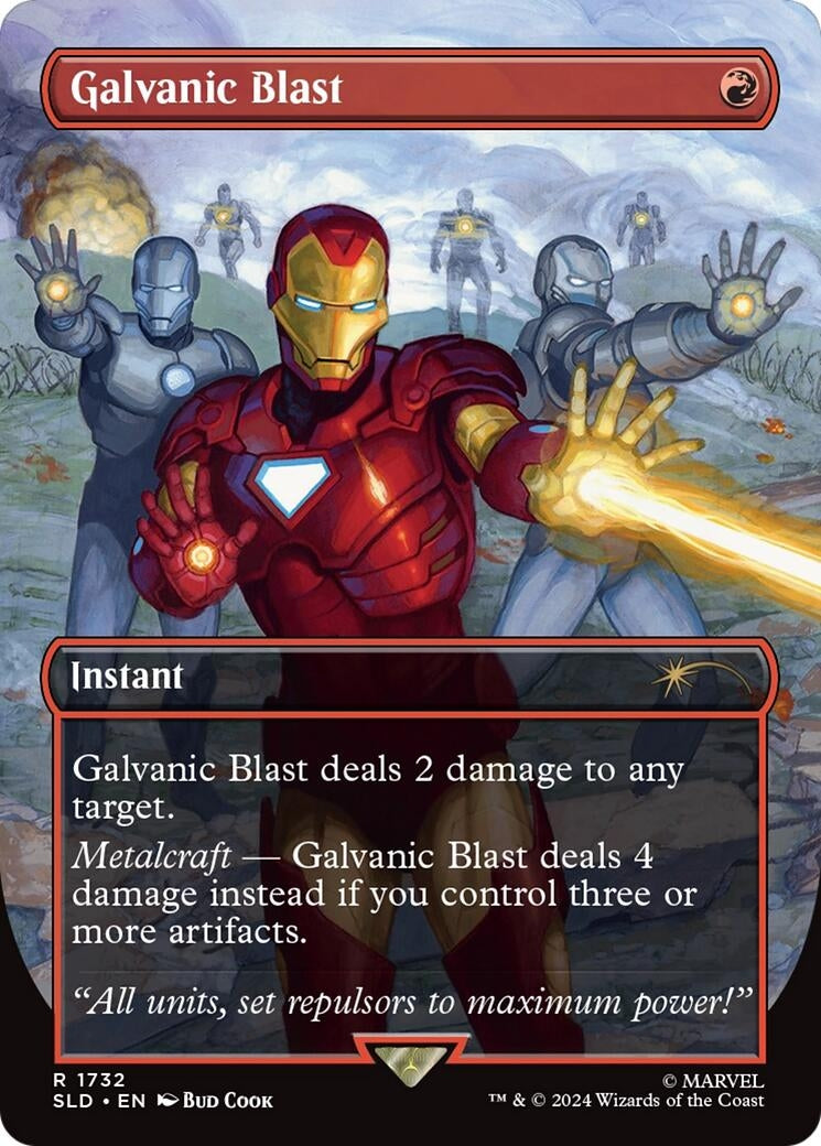 Galvanic Blast (Rainbow Foil) (1732) (SLD)