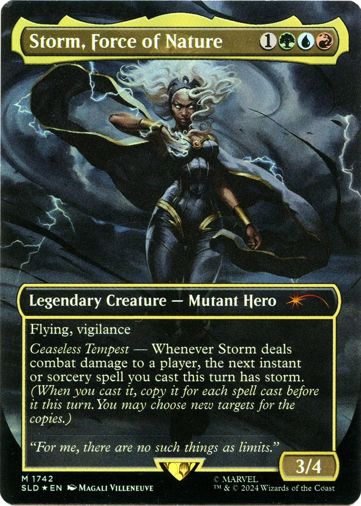 Storm, Force of Nature (Rainbow Foil) (1742) (SLD)