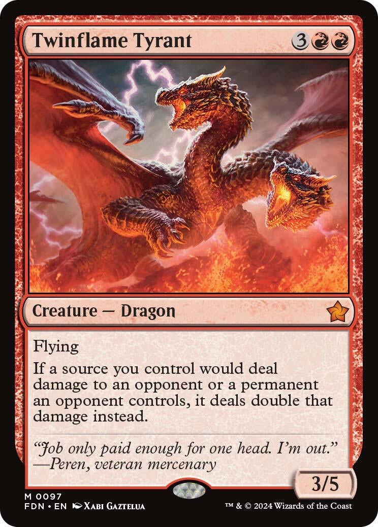 Twinflame Tyrant (97) (FDN)