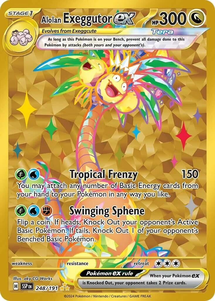 Alolan Exeggutor ex (248/191) (SSP)