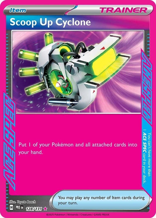 Scoop Up Cyclone (128/131) (PRE)