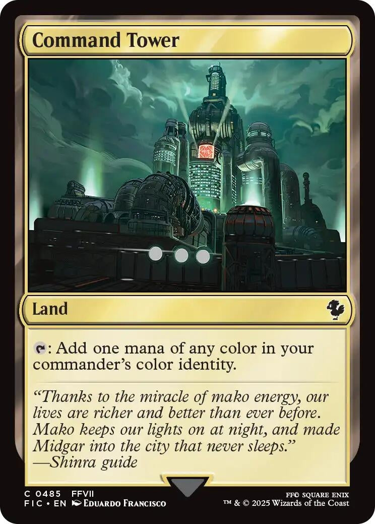 Command Tower (0485) (Surge Foil) (485) (FIC)