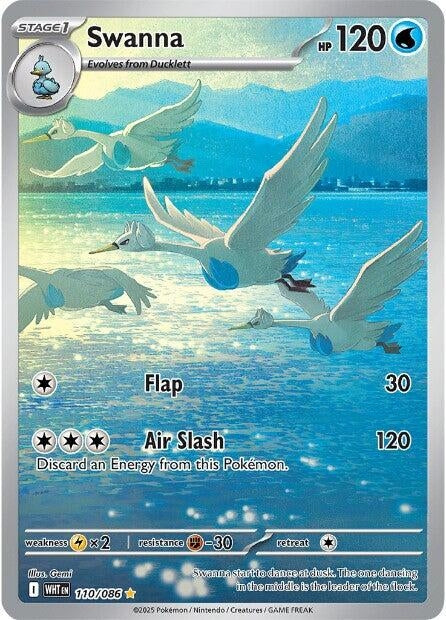 Swanna (110/086) (WHT)