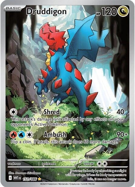 Druddigon (151/086) (WHT)