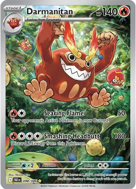 Darmanitan (098/086) (BLK)