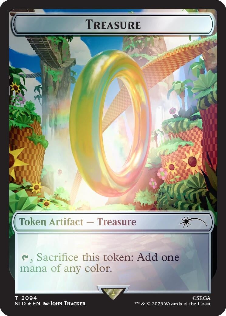 Treasure Token (2094) (Rainbow Foil) (2094) (SLD)
