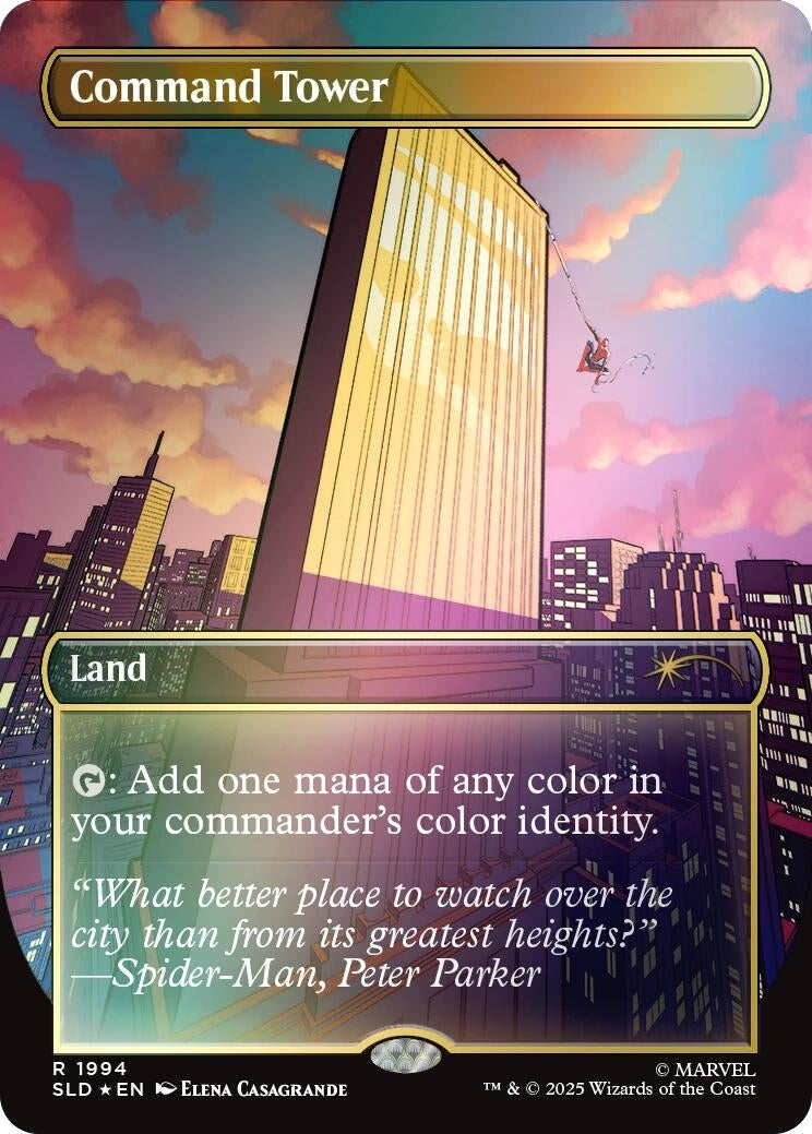 Command Tower (1994) (Rainbow Foil) (1994) (SLD)