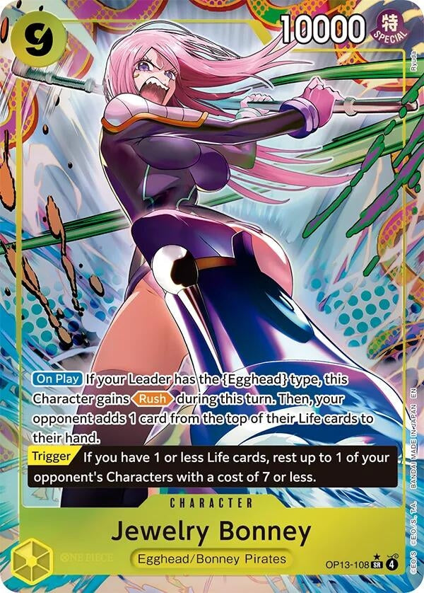 Jewelry Bonney (108) (Alternate Art) (OP13-108) (OP13)