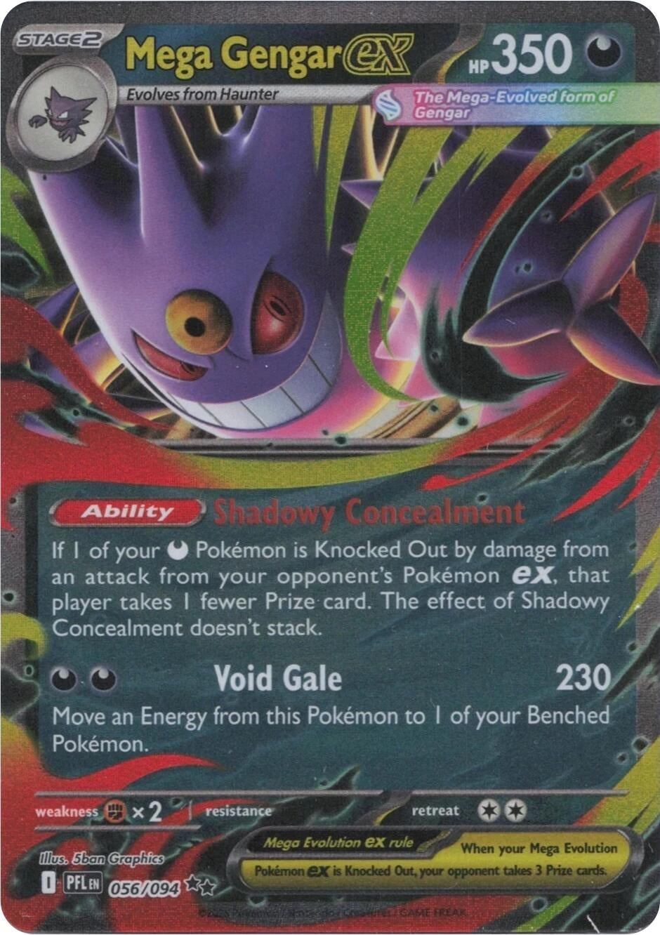 Mega Gengar ex (056/094) (PFL)
