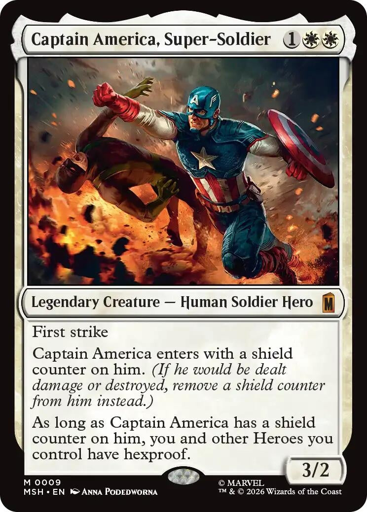 Captain America, Super-Soldier (9) (MSH)