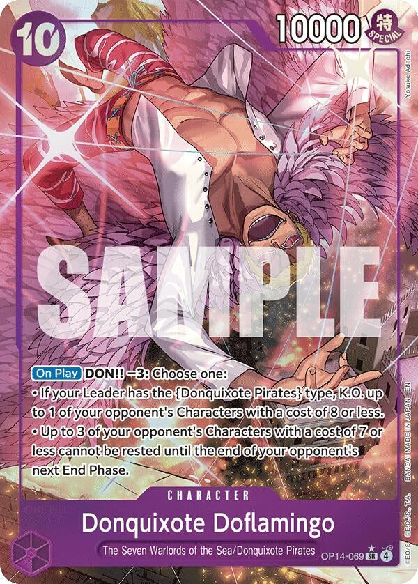 Donquixote Doflamingo - OP14-069 (Alternate Art) (OP14-069) (OP14)