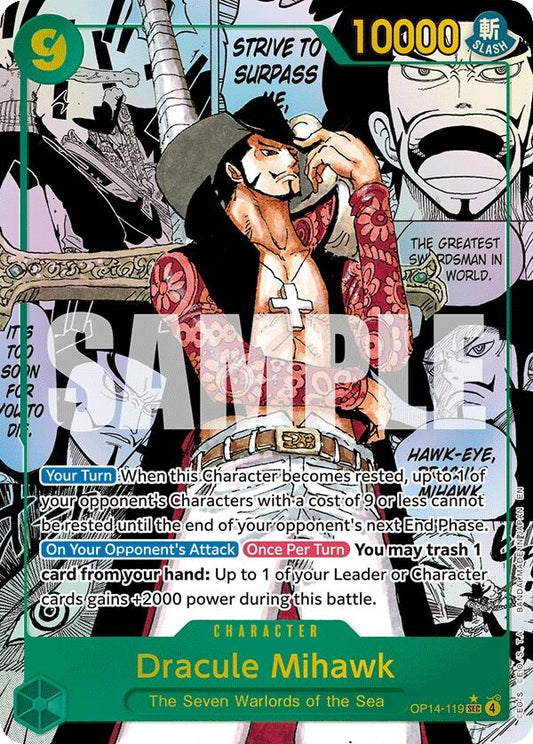 Dracule Mihawk (Manga) (OP14-119) (OP14)