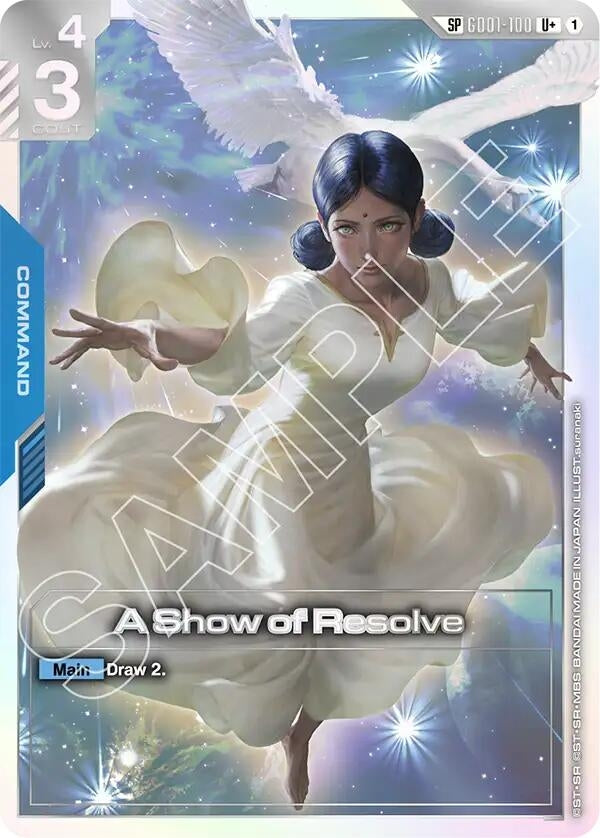 A Show of Resolve (SP) (U+) (GD01-100) (GD03)