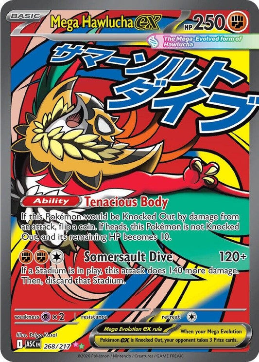 Mega Hawlucha ex (268/217) (ASC)