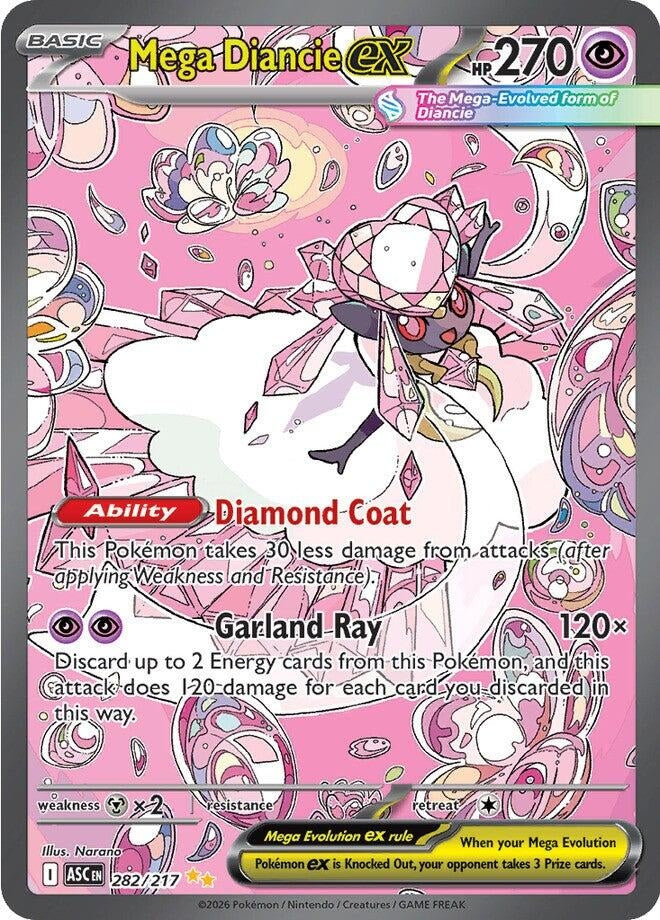 Mega Diancie ex (282/217) (ASC)