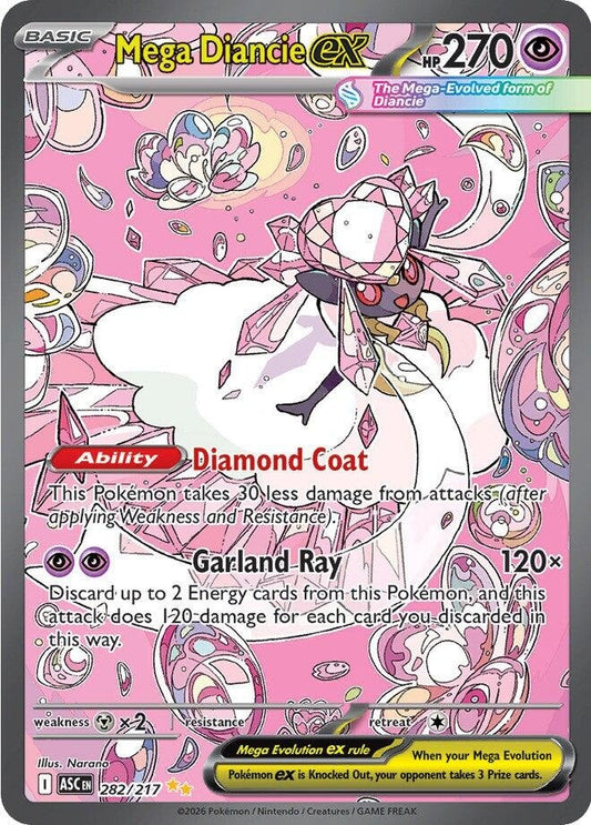 Mega Diancie ex (282/217) (ASC)
