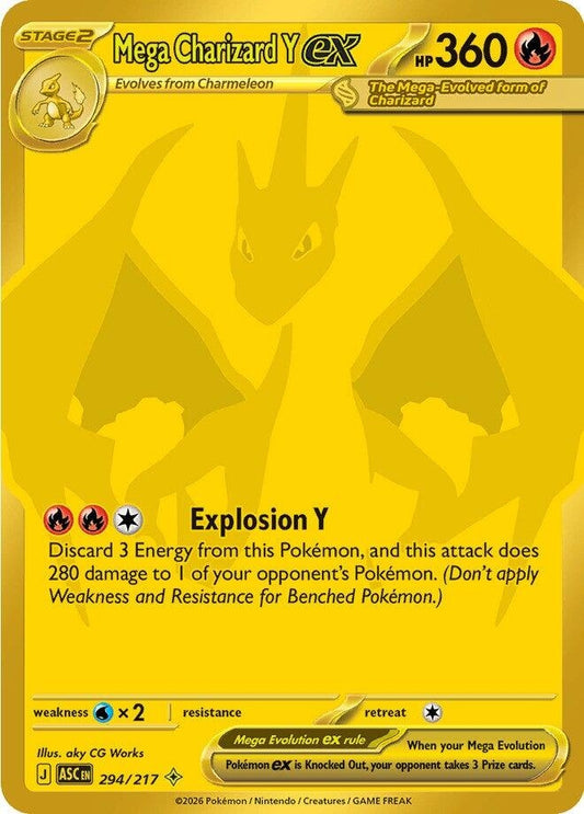 Mega Charizard Y ex (294/217) (ASC)