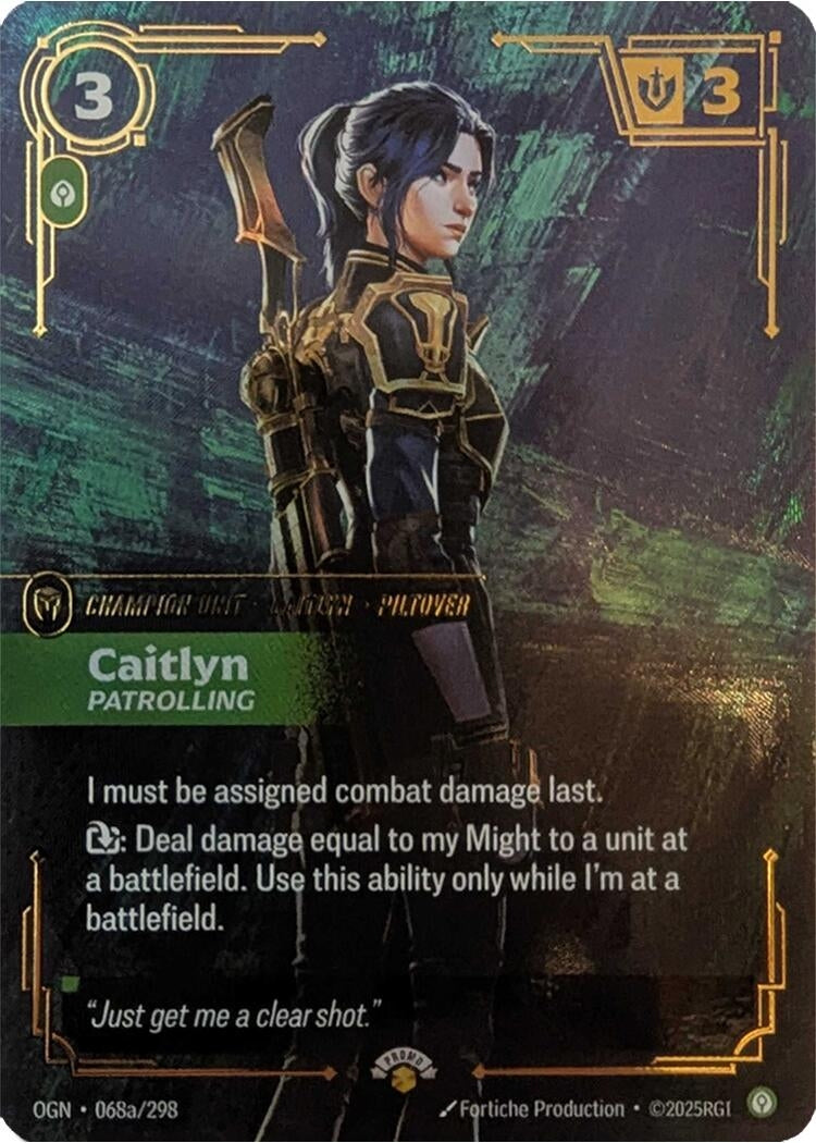 Caitlyn, Patrolling (068a/298) (PR)