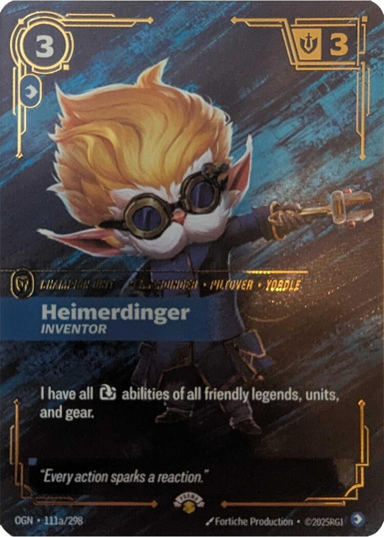 Heimerdinger, Inventor (111a/298) (PR)