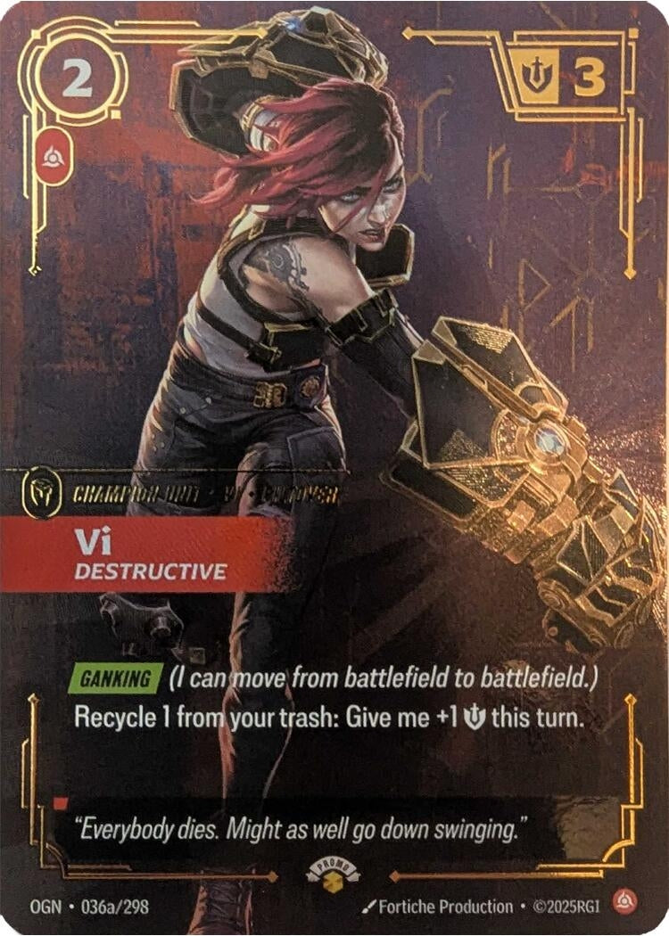 Vi, Destructive (036a/298) (PR)