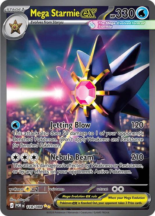 Mega Starmie ex (118/088) (POR)