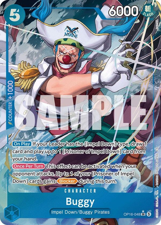 Buggy (048) (Alternate Art) (OP16-048) (OP16)