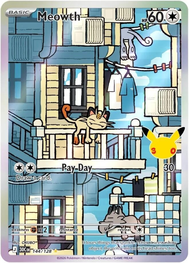 Meowth (144/128) (30C)