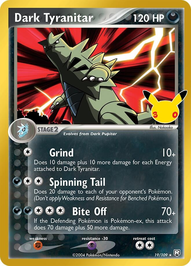 Dark Tyranitar (19/109) (30C)