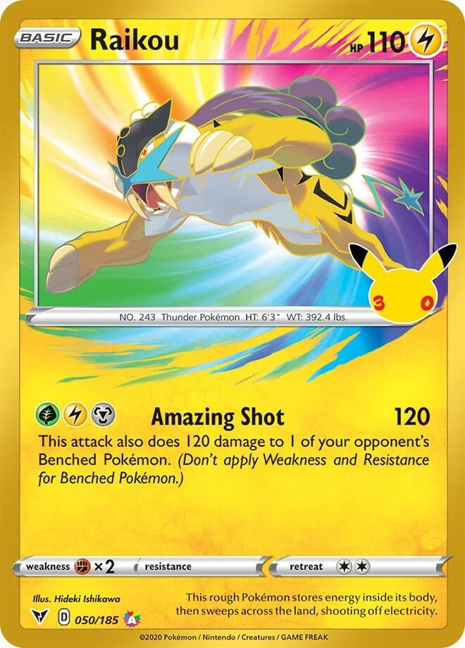 Raikou (050/185) (30C)