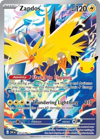Zapdos (133/128) (30C)