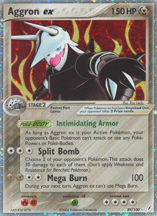 Aggron ex (89/100) (CG)