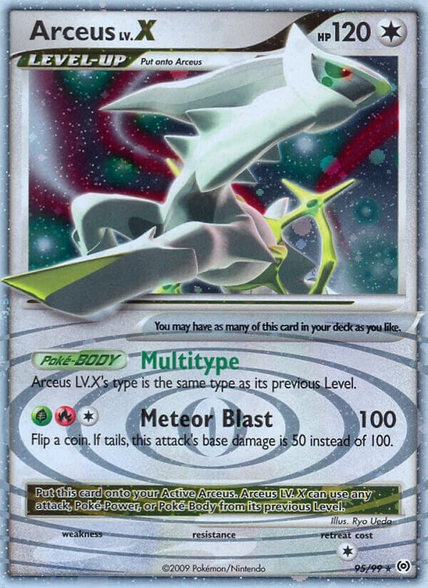 Arceus Lv.X (95) (95/99) (AR)