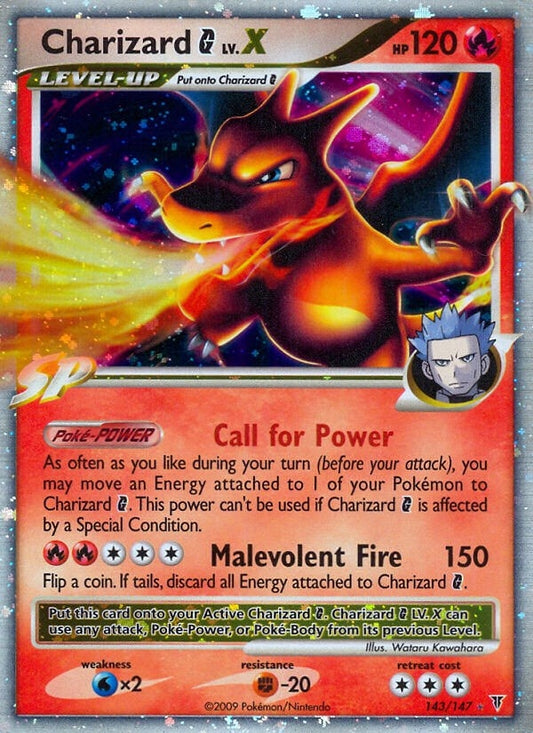 Charizard G Lv.X (143) (SV)