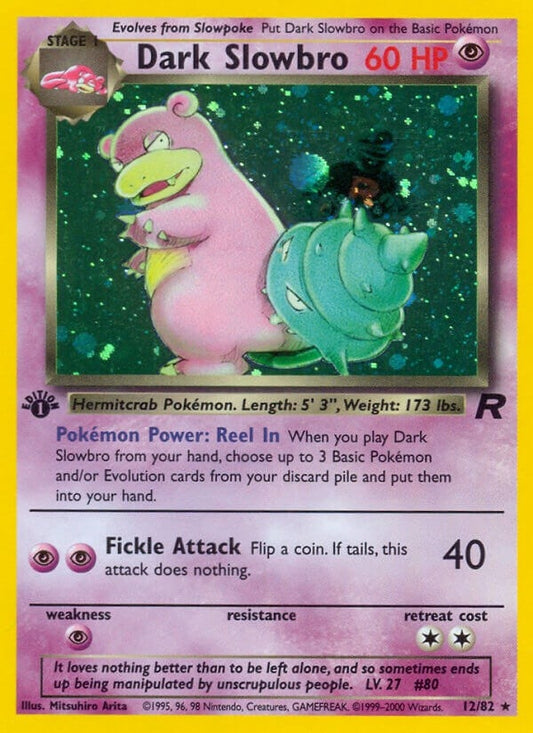 Dark Slowbro (12) (12/82) (TR)
