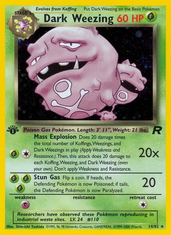 Dark Weezing (14) (14/82) (TR)