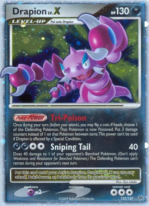 Drapion LV.X (123/127) (PL)