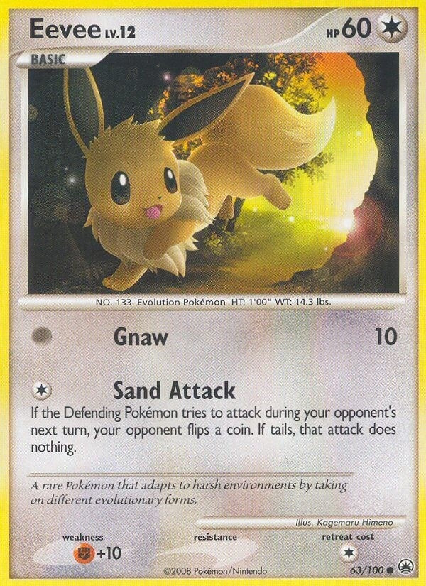 Eevee (63) (63/100) (MD)