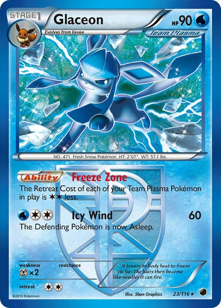 Glaceon (Team Plasma) (23/116) (PLF)