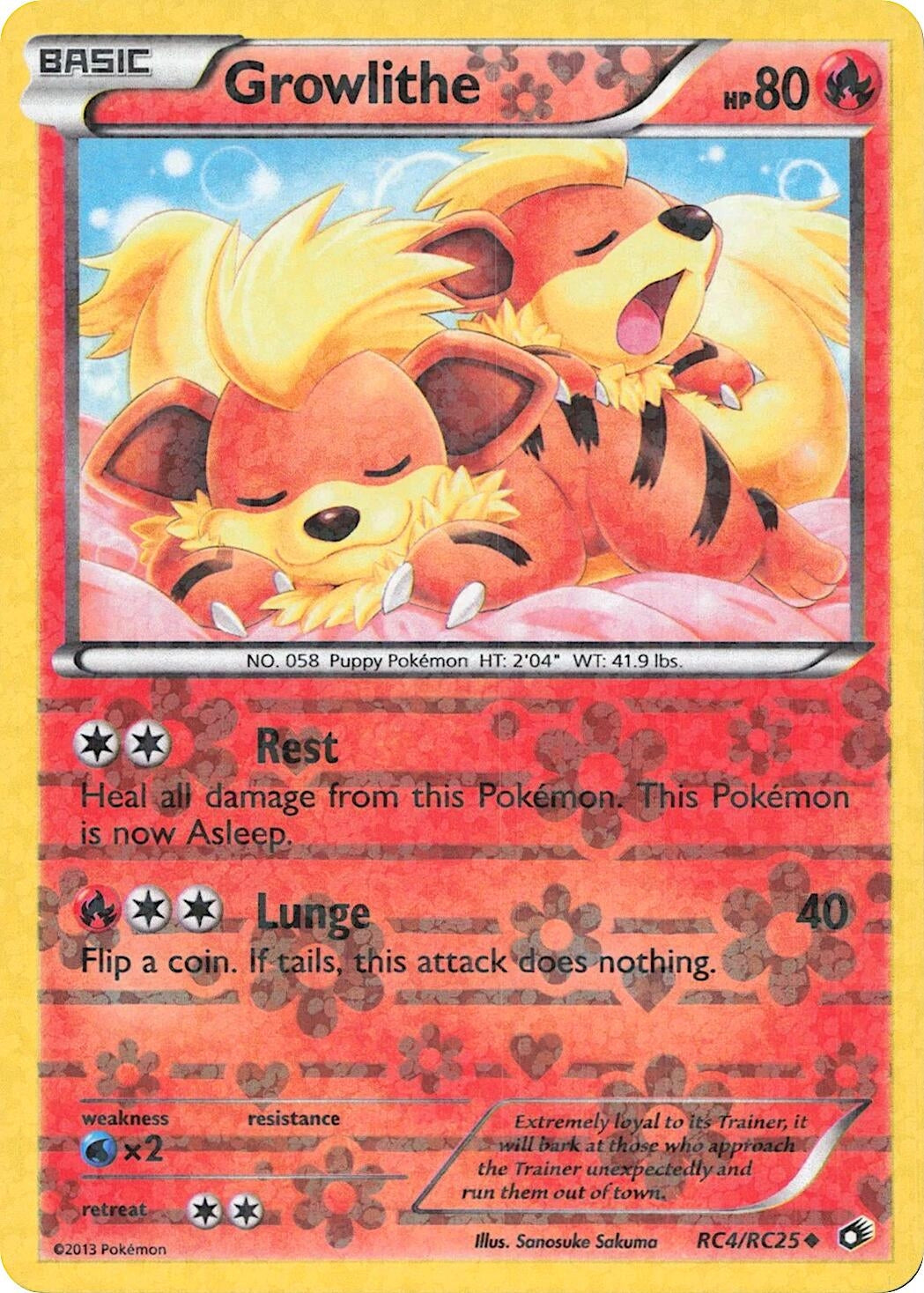 Growlithe (RC4/RC25) (LTR)