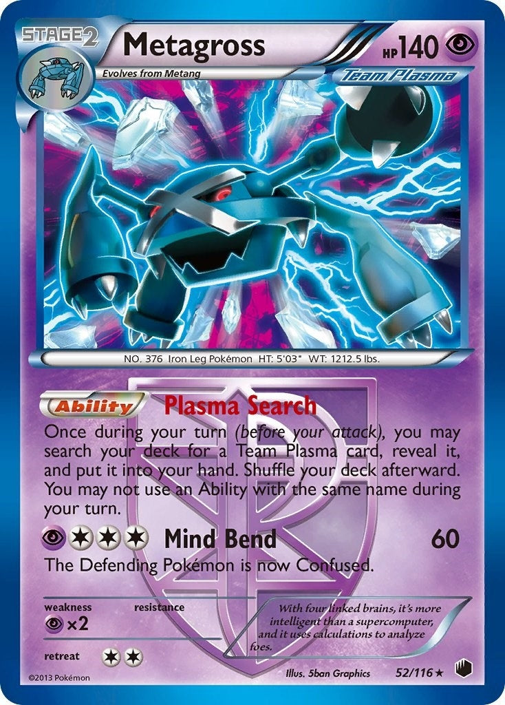 Metagross (Team Plasma) (52/116) (PLF)