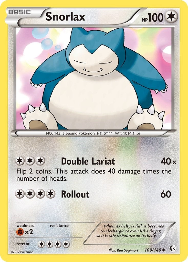 Snorlax (109/149) (BCR)