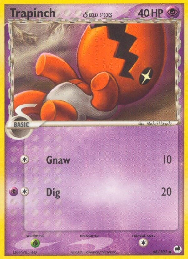Trapinch - 068/101 (Delta Species) (68/101) (DF)