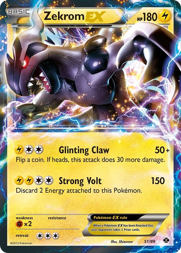 Zekrom EX (51/99) (NXD)