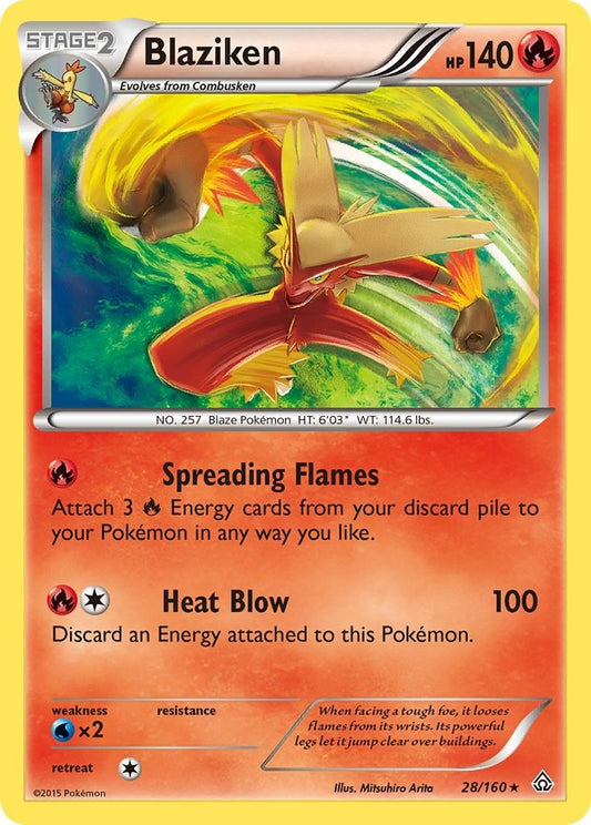 Blaziken (28/160) (PRC)