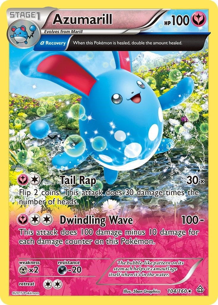 Azumarill (Alpha) (104/160) (PRC)